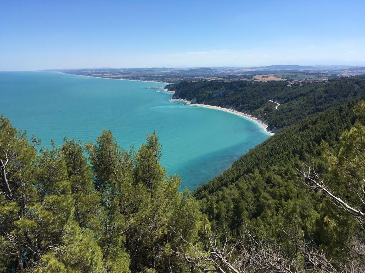 Tra Gli Alberi E Il Mare Panzió Sirolo Kültér fotó